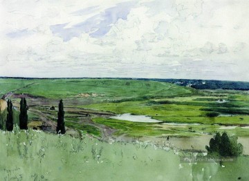paysage près de chuguevo Ilya Repin Peinture à l'huile